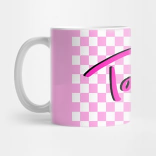 Taylor Checkerboard (Lover) Mug